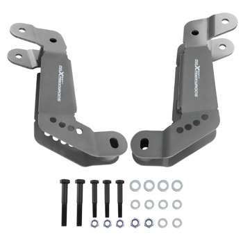 前控制臂支架 2-4 英寸升降校正 适用于 2007-18 年Jeep Wrangler  JK/JKU