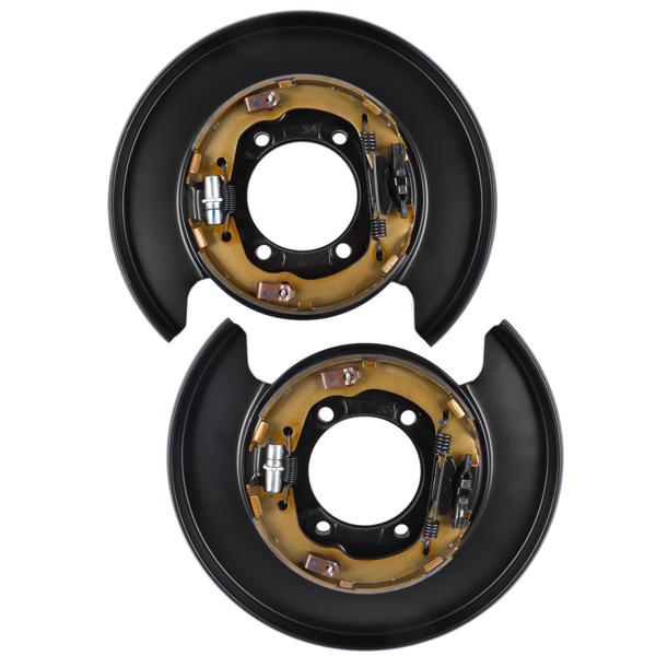 挡泥板总成 Rear Parking Brake LH RH SET Fit for Hyundai Santa Fe 2010-2012 Kia Sorento 2011-2013 2.4L/3.5L 582502P100 582702P100 58250-2P100 58270-2P100-10