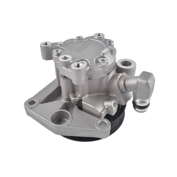 转向助力泵 Power Steering Pump w/ Pulley Fits for Mercedes-Benz GLK350 2010-12 4Matic Base 3.5L-9