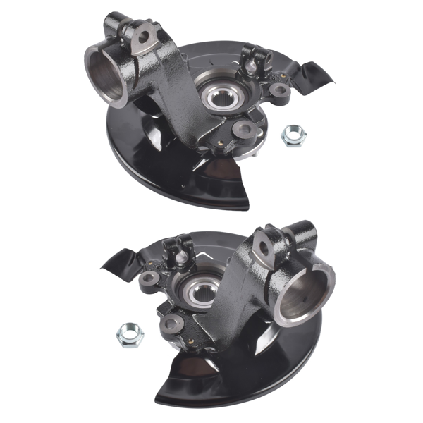 转向节总成 Pair Front Left + Right Steering Knuckle & Wheel Bearing Hub Assy Replacement for Ford Escape 2013-2019-6