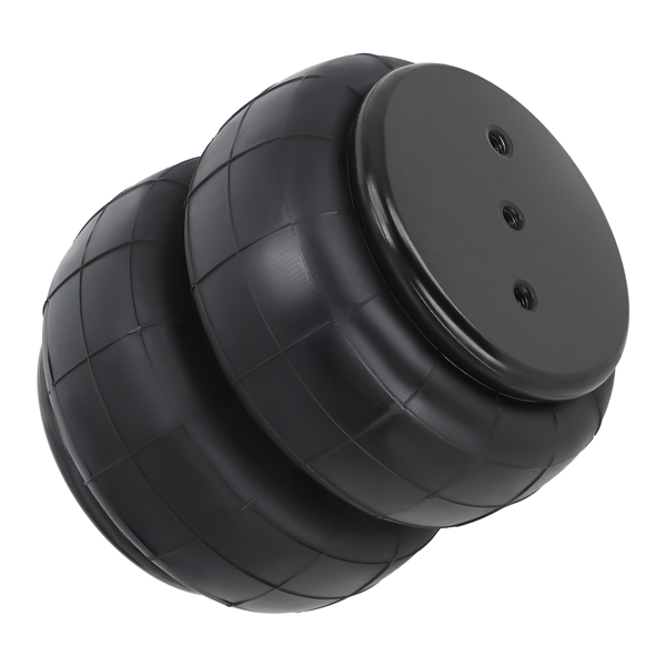 配对2600磅空气弹簧悬挂气囊 单端口1/2英寸NPT带气管 适用于福特F150/F250/F350/F450（带T型接头）-3