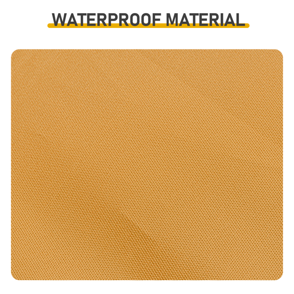 5X5FT 橙白条纹 4围(2围2门)  折叠棚 顶布/围布橙白条纹涂银 210D牛津布 白色喷塑钢管 带2个网格收纳袋 配拎包-13