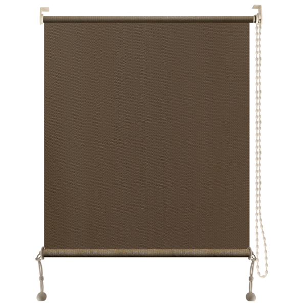 6'X8' 摩卡色HDPE拼接卷帘-5