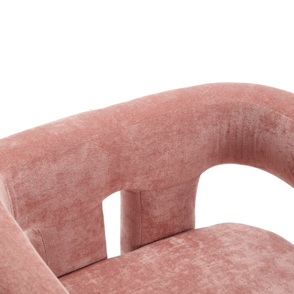 团结就是胜利 现代设计布艺软垫休闲椅/餐椅/桶形边椅 厨房扶手椅 客厅两件套-11