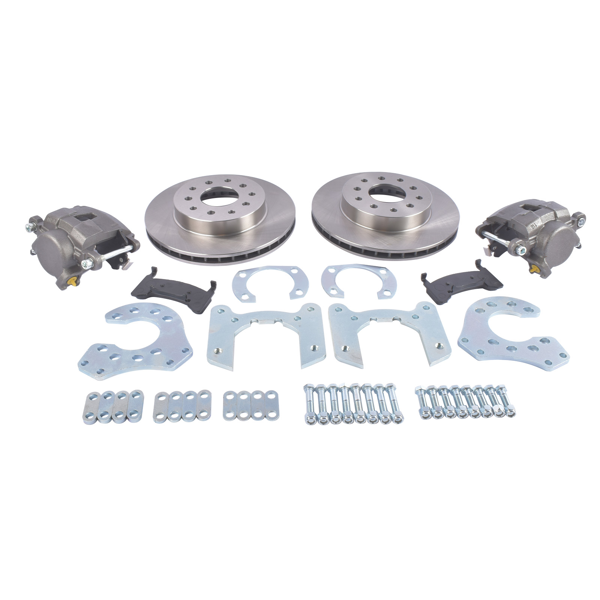 刹车盘套装 9 Inch Rearend Bolt-On Rear Disc Brake Kit Universal Kit Replacement for Ford Old & New Style-3