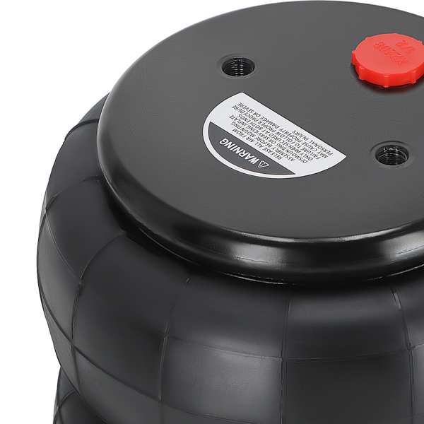 配对2600磅空气弹簧悬挂气囊 单端口1/2英寸NPT带气管 适用于福特F150/F250/F350/F450（带T型接头）-5