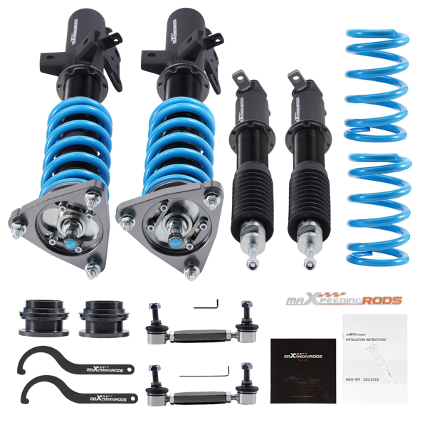 赛车级避震器，可调节阻尼，提升悬架性能适用于福特野马 2015-2021 款-2