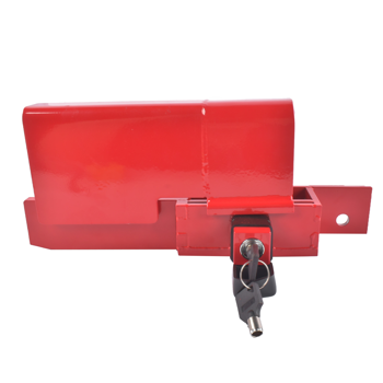 集装箱锁 Heavy Duty Rolling Door Lock Replacement for Storage Container, Trailer or Box Truck Lock Fits Handles up to 5\\" High and 1.25” Thick (W/ 2 Keys)