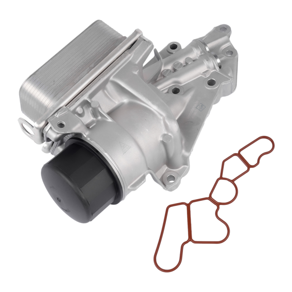 机油滤清器总成 Oil Filter Housing with Oil Cooler Fits for Mercedes C280 C230 C350 G550 ML350 ML450 ML550 S550 SLK350 SLK300 GL450 E550 GL550 R350 2003-2015 6421800165 2721800510-1