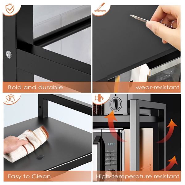 微波炉单层置物架-3