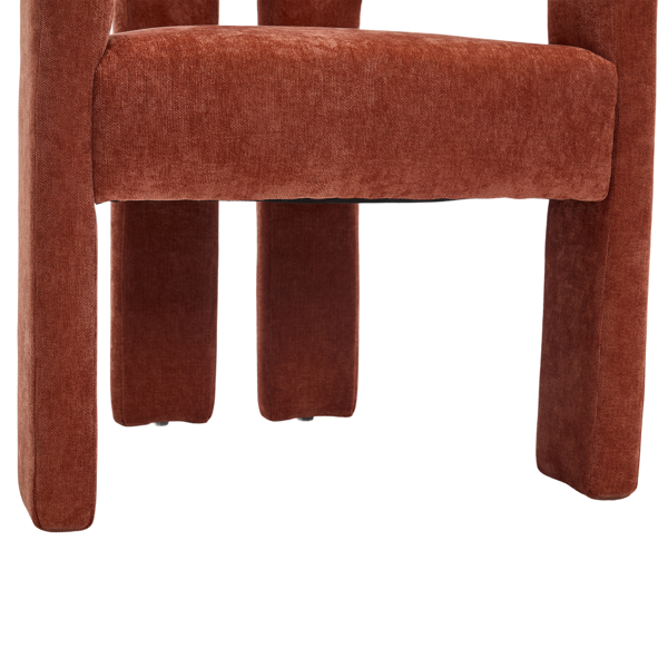 现代设计布艺软垫休闲椅/餐椅/桶形边椅 厨房扶手椅 客厅两件套-10