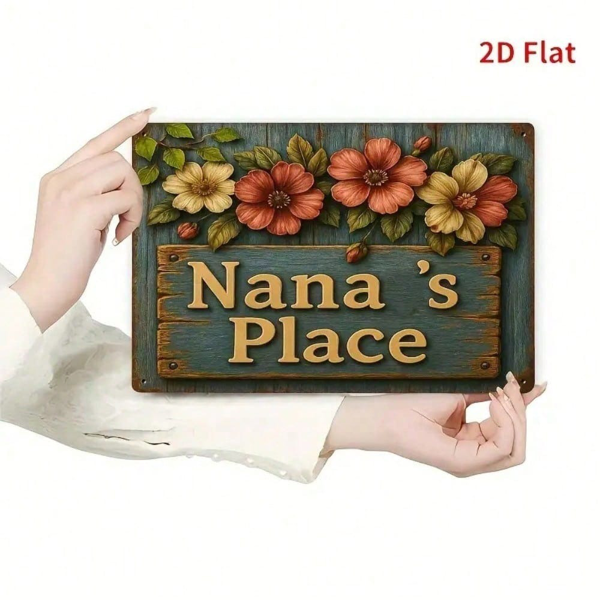 CIFbuy8x12 英寸 ( 20.3x30.5cm )乡村风铝合金标牌Farmhouse适用于家居（TikTok、temu下自提）-5