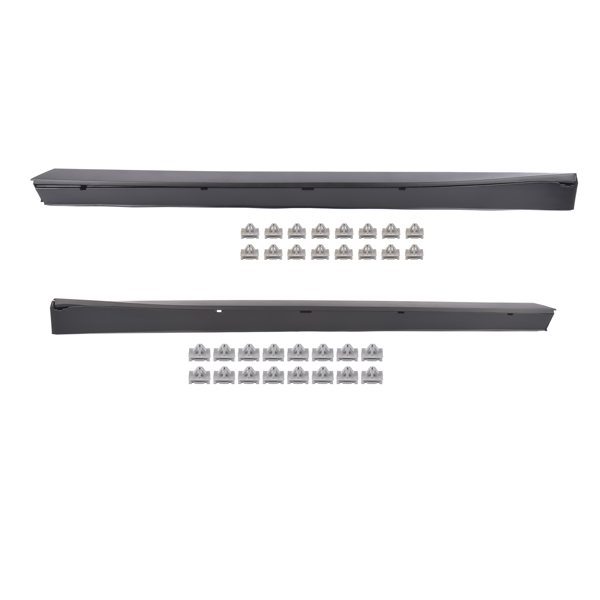 车门下饰条 Pair Front Left & Right Lower Door Trim Molding Black Fit for Cadillac XT5 2.0L 3.6L 2017-2025 85617328 85617327-4