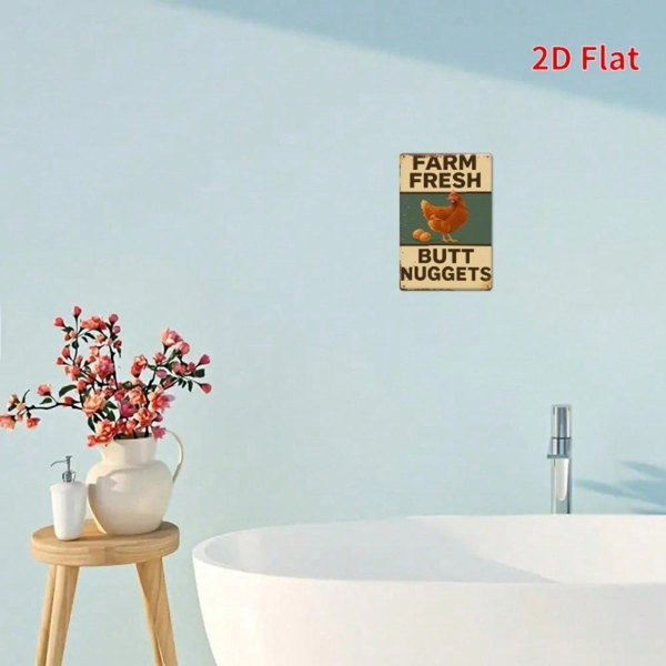 CIFbuy8x12 英寸 ( 20.3x30.5cm )复古风乡村风铝合金标牌Farmhouse（TikTok、temu下自提）-6