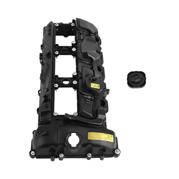 气门室盖、垫片和盖帽，适用于宝马 N55 发动机，车型包括 135i、335i、535i、640i、740i、X3、X5、X6 3.0L