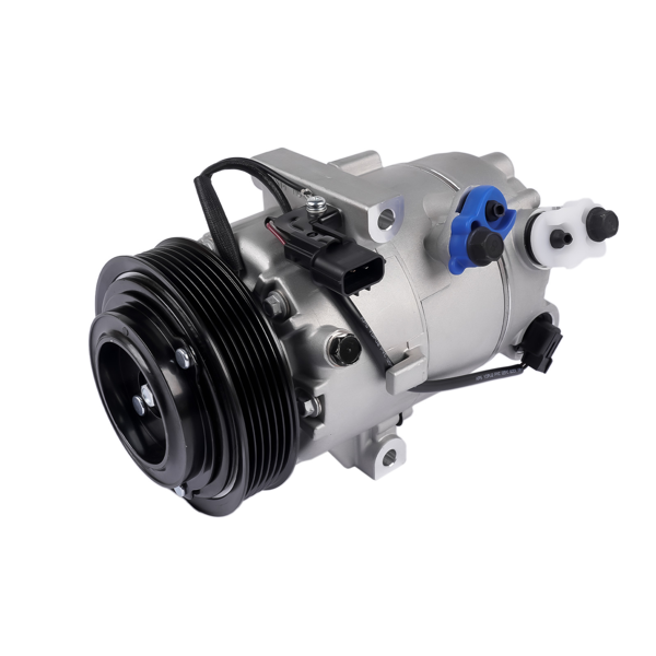 汽车空调压缩机 A/C Compressor with 6-Groove 12V 115mm VS14E for Kia Forte 2019-2021 Forte5 2020-2022 L4 2.0L VIN: D with Clutch 97701-M7000 CO11598C 97701M7000-4