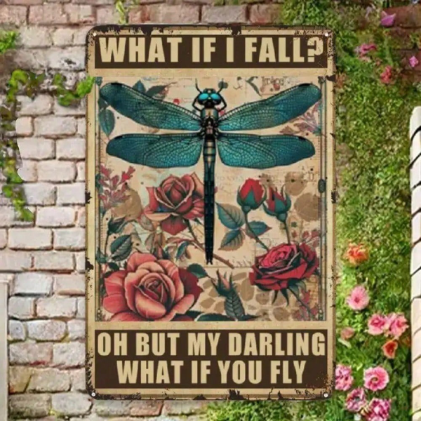 CIFbuy8x12 英寸 ( 20.3x30.5cm )复古风乡村风铝合金标牌适用于家居、Office（TikTok、temu下自提）-3