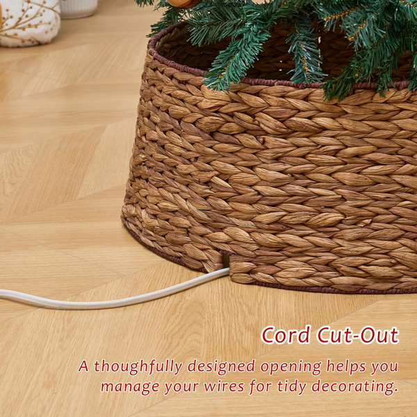 手工编织圣诞树裙-8