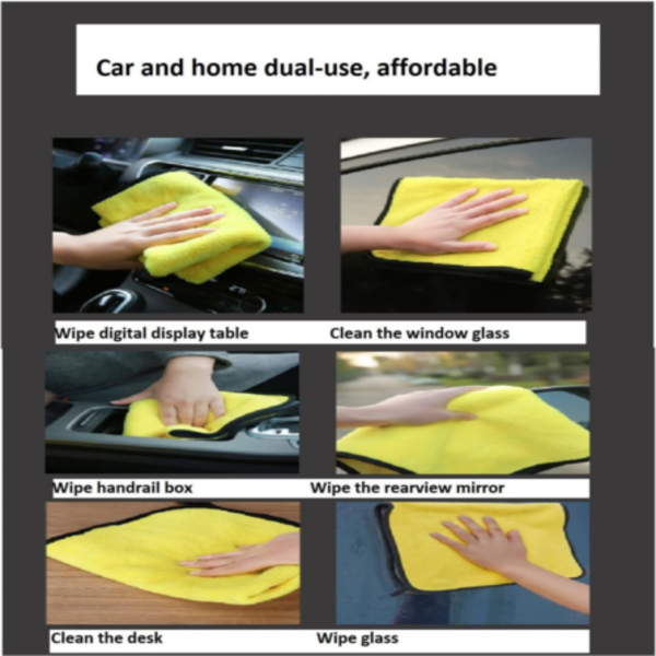 12pcs洗车毛巾30X40-14