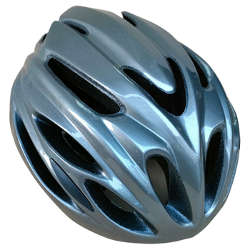 头盔 X2108 一体成型 大童 银灰色