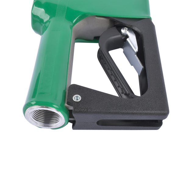 抽油泵 15 GPM 12V Fuel Transfer Pump Cast Iron with Discharge Hose ＆ Automatic Green Nozzle for Trucks-8