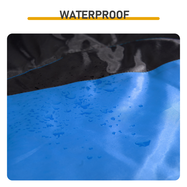 黑底蓝色箭头 睡袋 涤丝布防水面布 春亚纺透气灰里布 中空棉 210*85cm 戴帽加热款 1500g 三档调温 带收纳袋 温度范围-10-10℃-5