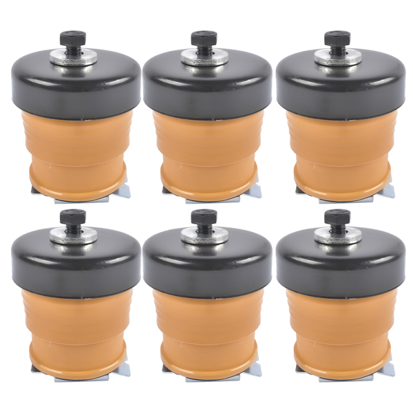 车身安装衬套套件 6Pcs Body Mount Kit Replacement for 08-16 Ford F450 Truck Crew Cab&Chassis 7C3Z1000154AA/AB-1