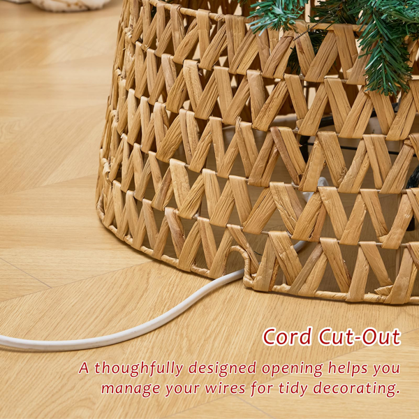 手工编织圣诞树裙-8