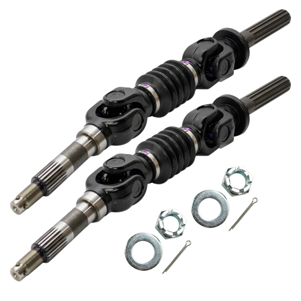 驱动轴 Pair Rear Axle Left Right Fits for Kubota RTV900 RTV1100 RTV1140 4x4 Models All Years K7711-12330 K7711-12334-4