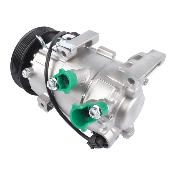 汽车空调压缩机 A/C Compressor VS14E 6 Grooves Fit for Hyundai Elantra Sport 2017 Kia Forte5 2014-2016 Soul Base LX Exclaim SX SXL 2014-2019 Forte Koup SX 1.6L 97701-A5501 97701A5501-2