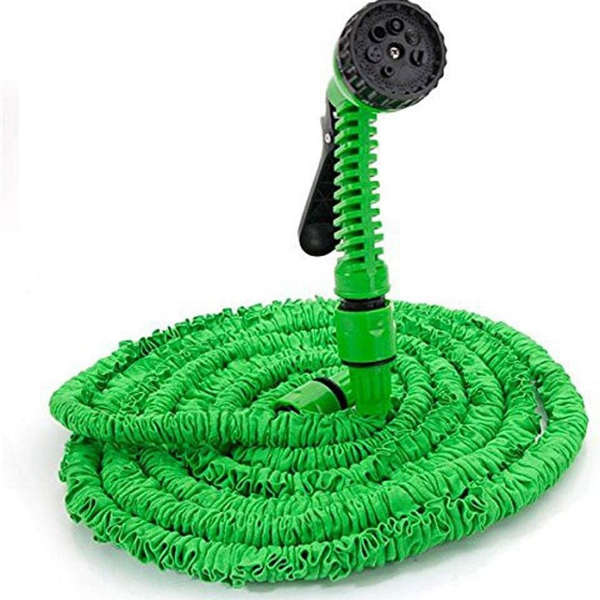 水管 25FT 绿色 (日本三钉接头) 伸缩软管-11