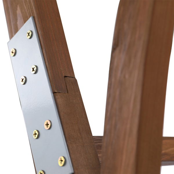 【同款编码：43529880】7FT深棕色花园拱门-25