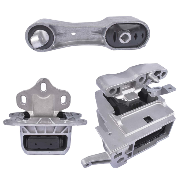 发动机支架 3PCS Front Lower Right Engine Mount Set Fit for BMW X1 X2 Mini Cooper Clubman Countryman F54 F55 F56 F60 22116885788-2