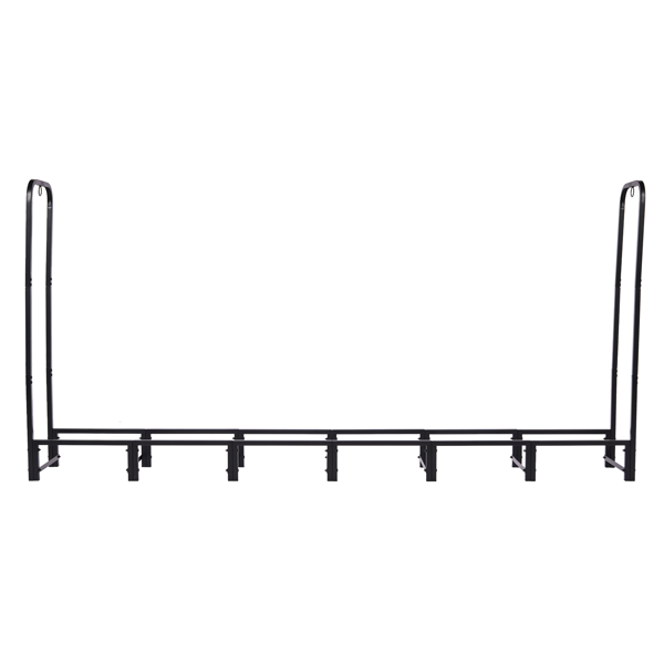 95*13*47in 长方形带防雨罩 黑色 柴火架 铁艺-16