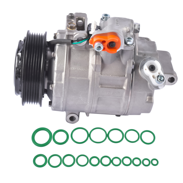 空调压缩机 Air Conditioner A/C Compressor with Clutch Replacement for Ford Explorer 2011-2015 BB5Z19703B EB5Z19703B-4