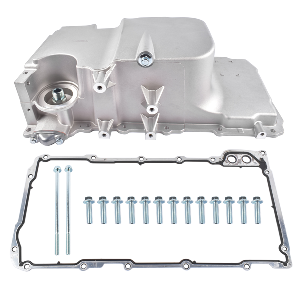 油底壳 Engine Oil Pan with Gasket Fits for Chevy Camaro 2010-2015 Caprice SS Pontiac G8 2008-2009 6.0 6.2L 12640748 12622559-1