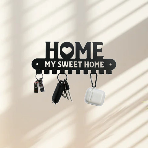 CIFbuy™ 节日主题壁挂钥匙架 玄关厨房收纳装饰（TikTok、temu下自提）-2