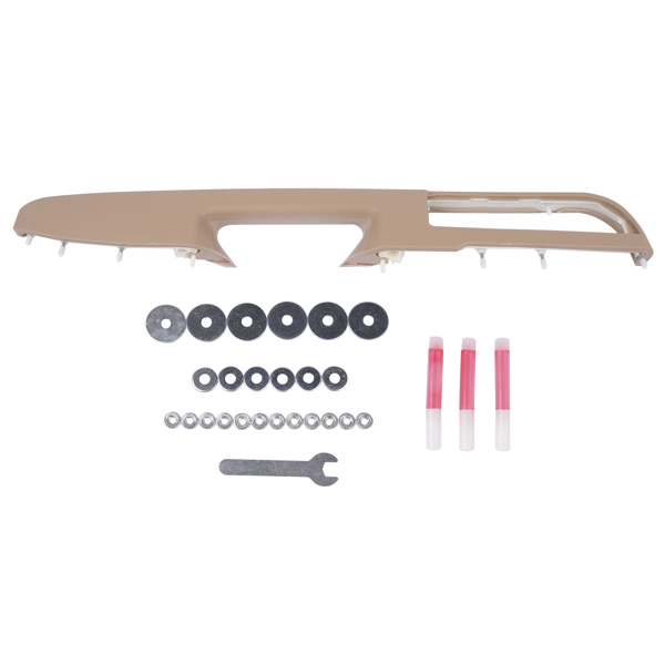 门扶手 Right Passenger Door Armrest Panel Tan for Chevy Avalanche Tahoe Silverado Suburban GMC Sierra Yukon Stainless Steel 80995 20954880 20954888-6