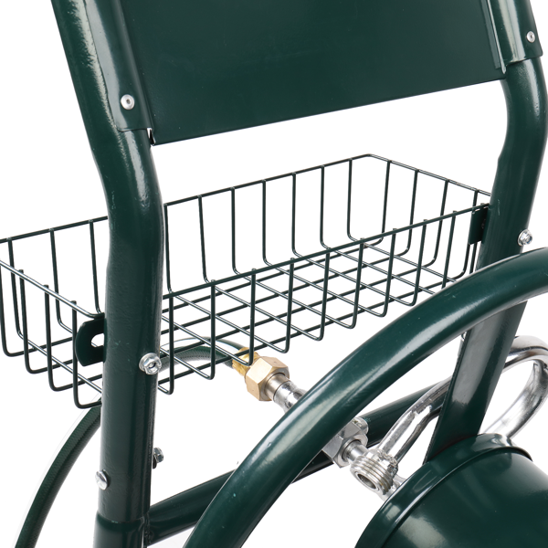 【同款编码：04822659】97*53*100cm 绿色 铁 水管车【不是充气轮胎】-15