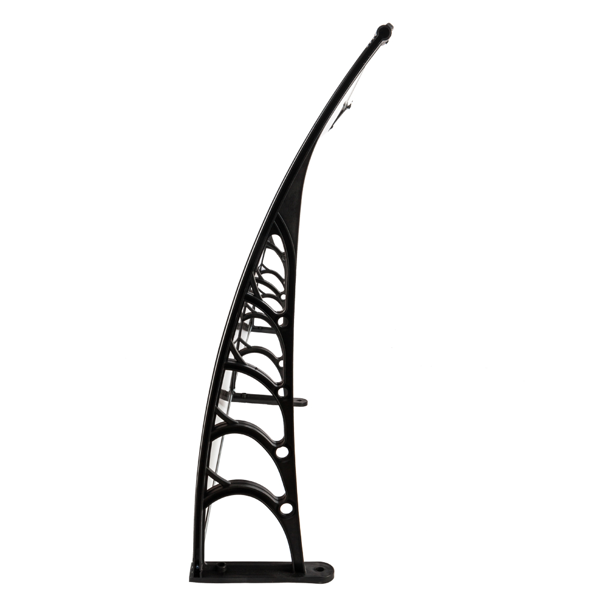 40*38in 棕色板黑色支架 雨篷 塑料支架 阳光板 前后铝条(27539880同编码）-29