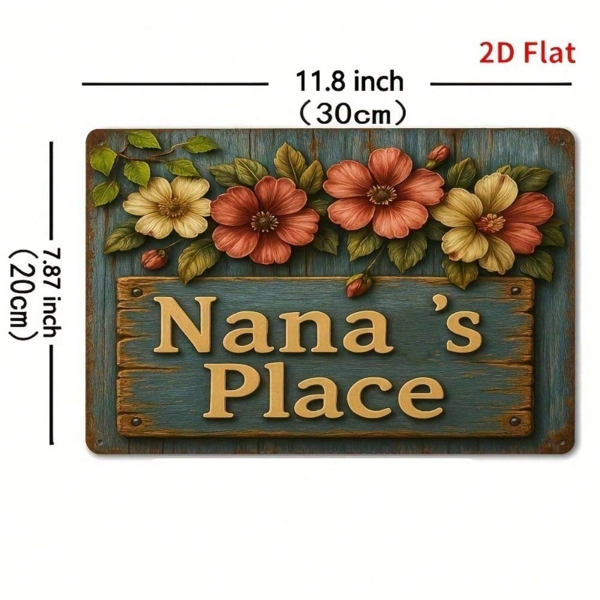 CIFbuy8x12 英寸 ( 20.3x30.5cm )乡村风铝合金标牌Farmhouse适用于家居（TikTok、temu下自提）-2