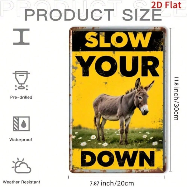 CIFbuy8x12 英寸 ( 20.3x30.5cm )复古风乡村风铝合金标牌Farmhouse适用于家居、酒吧、Kitchen（TikTok、temu下自提）-5