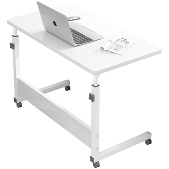 桌子 木撑款升降桌 80cm 白色