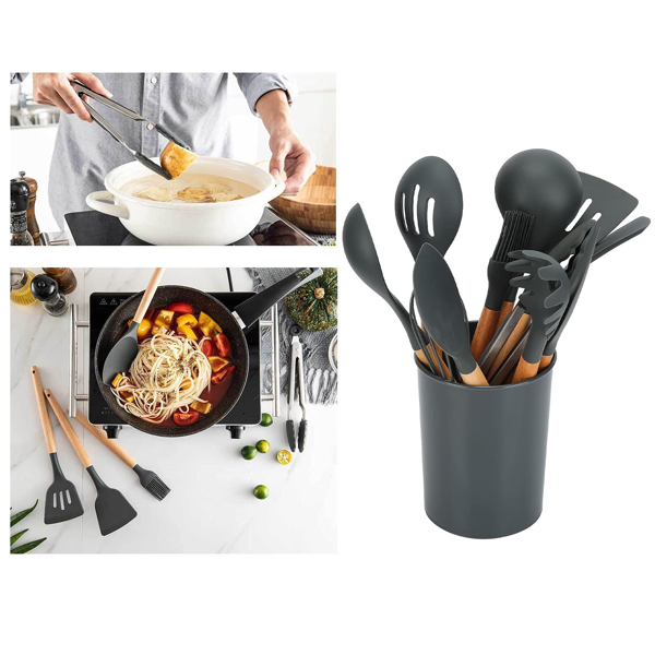 12PCS厨具套装-灰色-8