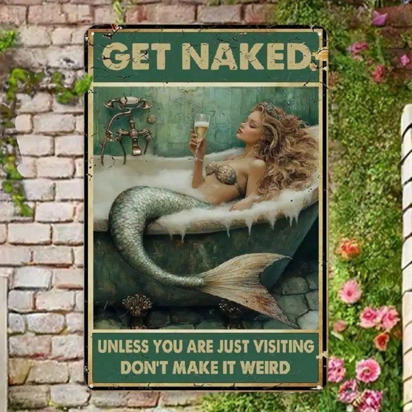 CIFbuy12x8 英寸 ( 30.5x20.3cm )复古风乡村风铝合金标牌适用于家居、酒吧（TikTok、temu下自提）-1