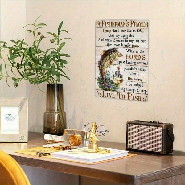 CIFbuy8x12 英寸 ( 20.3x30.5cm )复古风乡村风铝合金标牌适用于家居、酒吧、车库（TikTok、temu下自提）-7