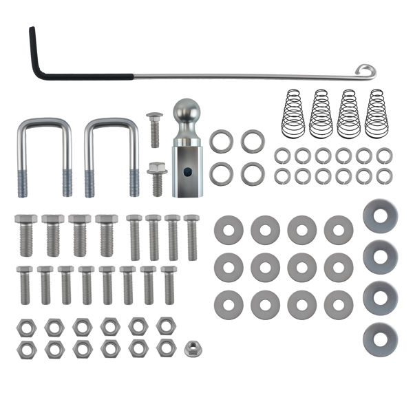 全套鹅颈式牵引套件 适用于雪佛兰GMC 2500/3500 HD 2016-2019款 30000磅牵引力-2