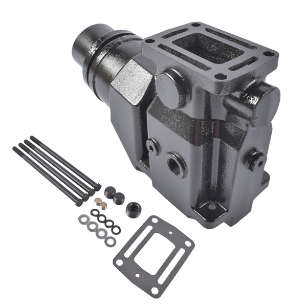 排气歧管 Exhaust Elbow Kit w/Gasket and Mounting Hardware Replacement for Volvo Penta OMC V6 V8 1992-on 913784 3857944 3863061-6