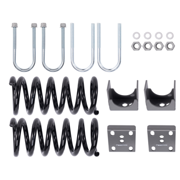 3英寸降低螺旋弹簧和5英寸落差轴翻转套件适用于1998-2014年福特Ranger/马自达
