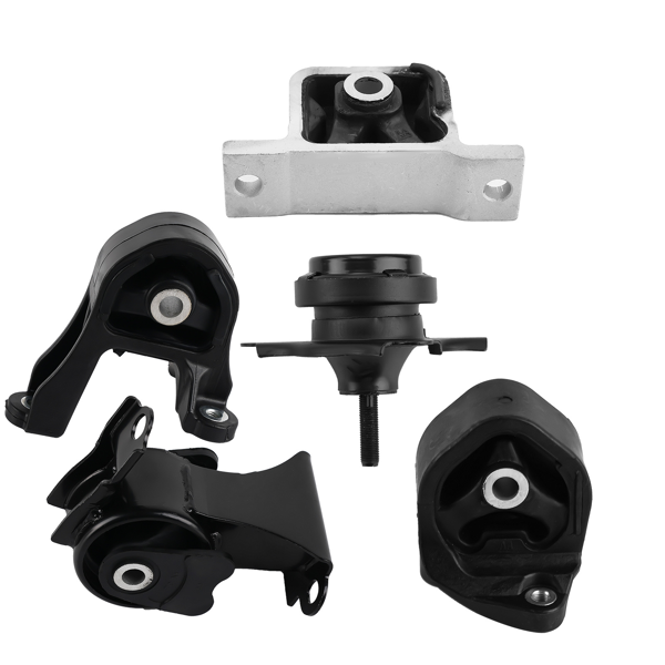 5件套发动机和变速箱支架，适用于2003-2006款本田 Element 2.4L 自动变速箱车型。-1